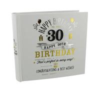 Signography Birthday Boy Photo Album 4 x6 - 30th
