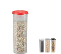 SIGNORA WARE Pasta Food Storage Container with Lid -30 oz 8-in tall Pasta, Coffee Containers for Kitchen Pantry Organizer -leakproof Air Tight Canister for Coffee, Beans, Noodles, Rice BPA-Free