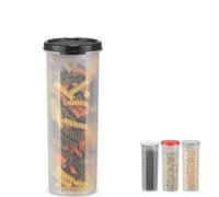 SIGNORA WARE Pasta Food Storage Container with Lid -30 oz 8-in tall Pasta, Coffee Containers for Kitchen Pantry Organizer -leakproof Air Tight Canister for Coffee, Beans, Noodles, Rice BPA-Free