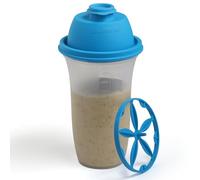 SIGNORA WARE Shaker Bottles | 17-Ounce Plastic Protein Shake Bottle for Meal Replacement Shakes & Smoothies, Beverages, Mixing Salad Dressing & Sauces, Margarita, & More