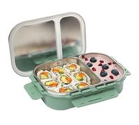 SIGNORA WARE Stainless Steel Bento Box for Adults, Men, Women, Kids, Leakproof Bento Lunch Box Between 2 Compartments for Meal Prep, Lunch Containers for