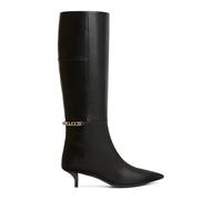 Signorina Leather Boot - female - Gucci - Heeled Boots - Pink - 3 UK - Shoes 3 UK