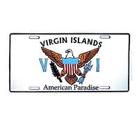 Signs 4 Fun Virgin Islands Flag, License Plate