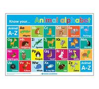 Signs 4 Learning know Your Animal Alphabet A-Z A2 Poster, Premium, 420mm x 594mm