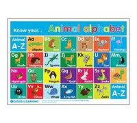Signs 4 Learning know Your Animal Alphabet A-Z A3 Poster, Standard, 297mm x 420mm