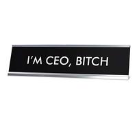 Signs ByLITA I'M CEO, Novelty Desk Sign