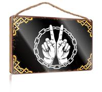 Signs For Kitchen Chains Of Resistance Funny Bedroom Decor Retro Decor(23X35CM)
