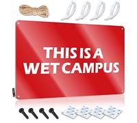 Signs For Man Cave This Is A Wet Campus Tin Sign Tin Signs For Garage Tin Sign Metal(30X40CM)