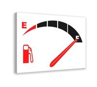 Signs Symbols A Full Fuel Tank Poster Canvas Poster Bedroom Decor Landscape Office Room Decor Gift Frame: 20x30inch(50x75cm)