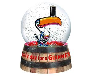 signs-unique Guinness Toucan Snow Globe 95mm x 65mm (sg)