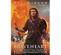 Signs247 Braveheart Mel Gibson William Wallace Poster/Print/Picture Satin Photo Paper - A3-297mm x 420mm