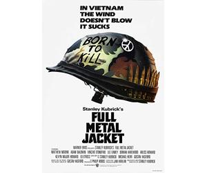 Signs247 Full Metal Jacket Vietnam War Poster/Print/Picture Satin Photo Paper - A2-420mm x 594mm