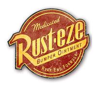 Signs247 RUSTEZE Distressed Large 45cm Vinyl Car Sticker - Highly Durable, Easy-to-Apply Decal for Cars, Trucks, and Vans - Also Suitable for Wall Art, Laptops, and Personal Items
