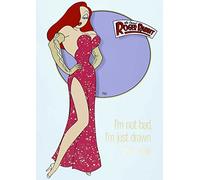 Signs247 Who Framed Roger Rabbit Jessica Rabbit Poster/Print/Picture Satin Photo Paper - A0-841mm x 1189mm