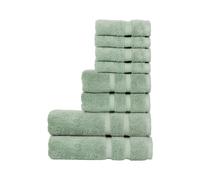 'Signum' Heavyweight 100% Combed Cotton 8 Piece Towel Bundle Christy Jade One Size