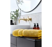 'Signum' Heavyweight 100% Combed Cotton Towels Christy Mustard Bath Towel