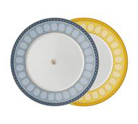 Signum plate set, Porcelain, Medium, Multicoloured