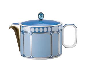 Signum teapot, Porcelain, Small, Blue