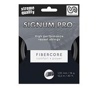 Signum Unisex - Adult Fibrecore String Set 12m Silver Tennis String 1.30