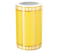 Signum vase, Porcelain, Yellow