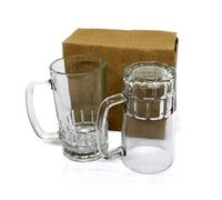 Signzworld Sublimation Beer Mug Glass 22oz Stein Glass Clear for Heat Press Transfer Printing (12)