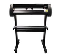 Signzworld Vinyl Cutter Plotter Machine Cutting Printer 54" Optical Eye with Stand, 2 Rolls of vinyl for Sign Maker Printing MH1351