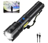 Sigoobal Flashlights High Lumens Rechargeable, 99000 Lumens Bright Flash Light, Powerful LED Flashlights, 15h Runtime, IPX7 Waterproof Flashlights for Home, Camping, 7 Modes