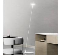 Sigor Mahina LED battery-powered floor lamp, white, height 130 cm, metal, CCT