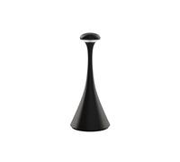 SIGOR Nudrop mini Dimmable Rechargeable LED Table Lamp for Indoor and Outdoor Use, IP54, Height 21 cm, Rechargeable with Easy-Connect Puk, 7 Hours, Night Black