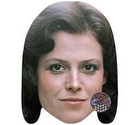 Sigourney Weaver (Young) Celebrity Mask, Flat Card Face, Fancy Dress Mask
