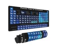 Sigouyinei Science Periodic Table of The Chemical Elements Chart Gaming Keyboard Mouse Pad Mousepad Desk Mat Huge Extended XL Stitched Edge Rubber Sole for Home Office(31.5"X 11.8"), Black16