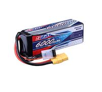 SIGP 4S 14.8V 6000mAh Lipo Battery 70C Soft Pack with XT90 Connector for RC Car Truck Tank Boat Racing Hobby