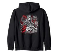 Sigrid Storrada Viking Warrior Queens Blood Zip Hoodie