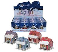 Sigro Knox Advent House Incense Burners, 6 x 6 x 4 cm, Metal, Multicolour, One Size