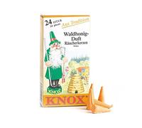 Sigro Knox Burners Forest Honey Incense Cones, Orange
