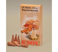 Sigro Knox Burners Roasted Almonds Incense Cones, Beige, One Size