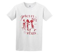 Sigue Sigue Sputnik B-52S Adam Ant New Wave Punk Rock O Neck Men T Shirt L, White