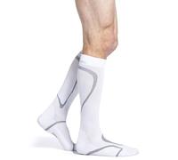 Sigvaris Men's & Women's 20-30Mmhg Athletic Performance Sock Size: Small Large (Sl), Color: White 00