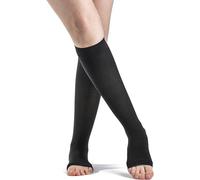 Sigvaris Soft Opaque Womens 15-20mmHg Open Toe Knee Hi