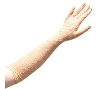 Sihaby Long Floral Lace Gloves,Women Elbow Length Gloves,Elegant Wedding Gloves for Bride Opera Evening Party Prom Tea Party