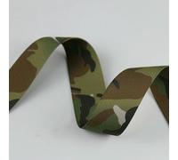SIHAOYY 5 Meters Length 25mm 38mm 50mm Width Webbing MCBK Black Camouflage Jacquard Webbing Strap Printing Dyeing DIY