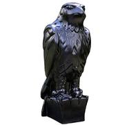 SiHmai Maltese Falcon Statue Prop with Secret Compartment, Resin Hand Painted Ornament Home Decor Office Garden Family Room Abstract Ornaments Figurines Art Gift