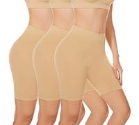 SIHOHAN 3 Pack Women Seamless Slip Shorts Safety Shorts Boxer Briefs