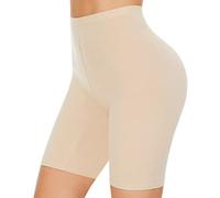 SIHOHAN Chub Rub Shorts Women Cotton Boxer Shorts Breathable Anti Chafe Short for Under Dresses(Nude,S