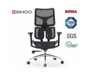 Sihoo Dora S100 Black Frame Black Mesh Ergonomic Office Chair
