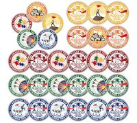Siifert 30 Pcs Appreciation Coins Set Encouragement Inspirational Thank You Coin Motivational Recognition Coins Gift Bulk for Employees Coworker Staff Gifts for Christmas(Appreciation)