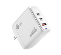 SIIG 100W Usb-C Charger, Gan 3 Pro 3-Port Quick Wall Charger, 2 Usb-C Pd 3.0 Ports, 1 Usb-A Qc 3.0 Port, Etl Certified Compact Folding Plug, for Macbook, Iphone,