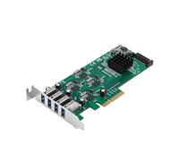 SIIG 4-Port SuperSpeed USB 3.0 PCI Express (PCIe Card) - Quad Core, Four USB 3.0 Ports with 5Gbps (JU-P40811-S1)