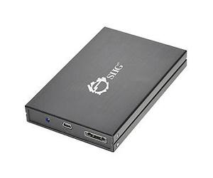 Siig JU-SA0D12-S1 storage drive enclosure Black 2.5"