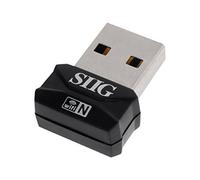 Siig JU-WR0112-S2 WLAN Network Card 150 Mbps - Network Cards (Wireless, USB, WLAN, 150 Mbps, Black)